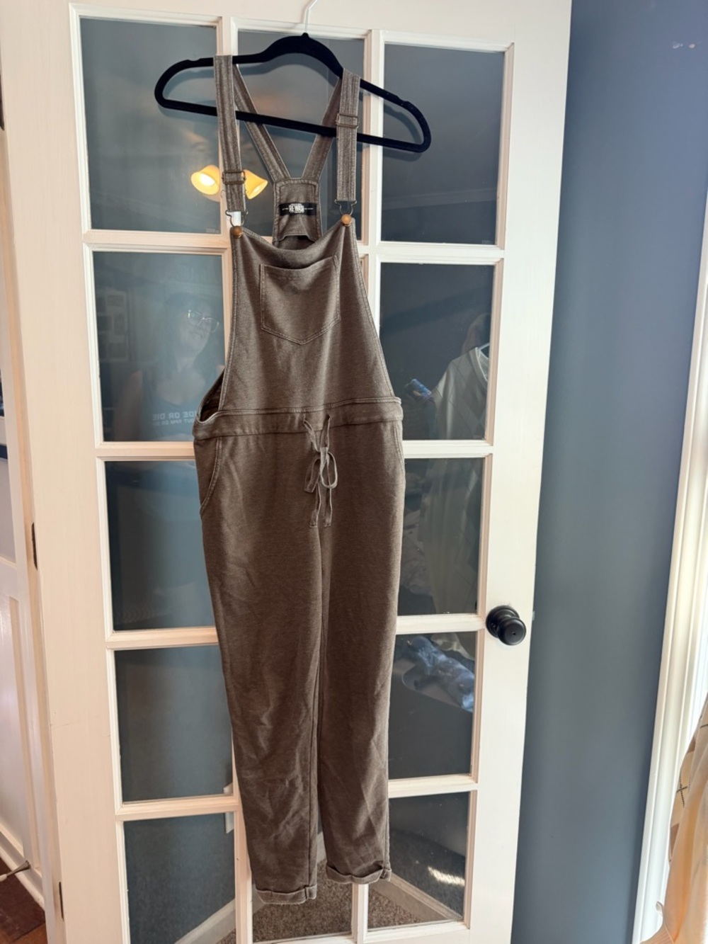 Women's Knit Overalls Jumpsuit
